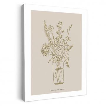 Canvas - Botanisch Goud