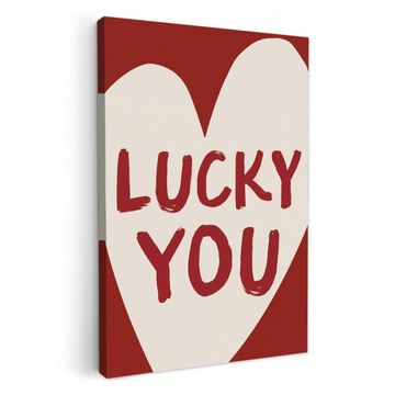 Lucky - Hart - Rood