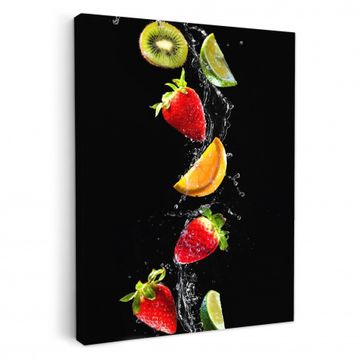 Canvas - Fruitige Waterdans