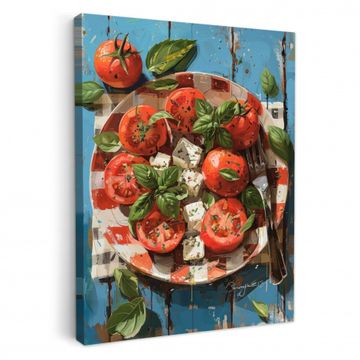 Canvas - Caprese op Canvas