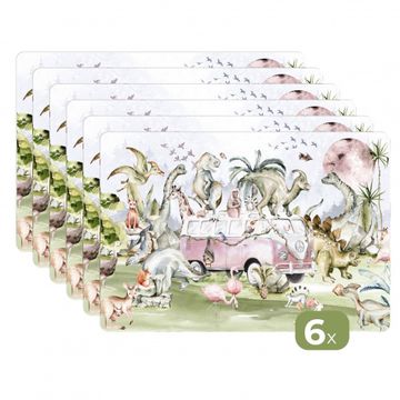 Placemat - Fantasievolle Dieren Caravan