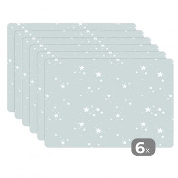 Placemat - Winters Blauw Sterrenlicht